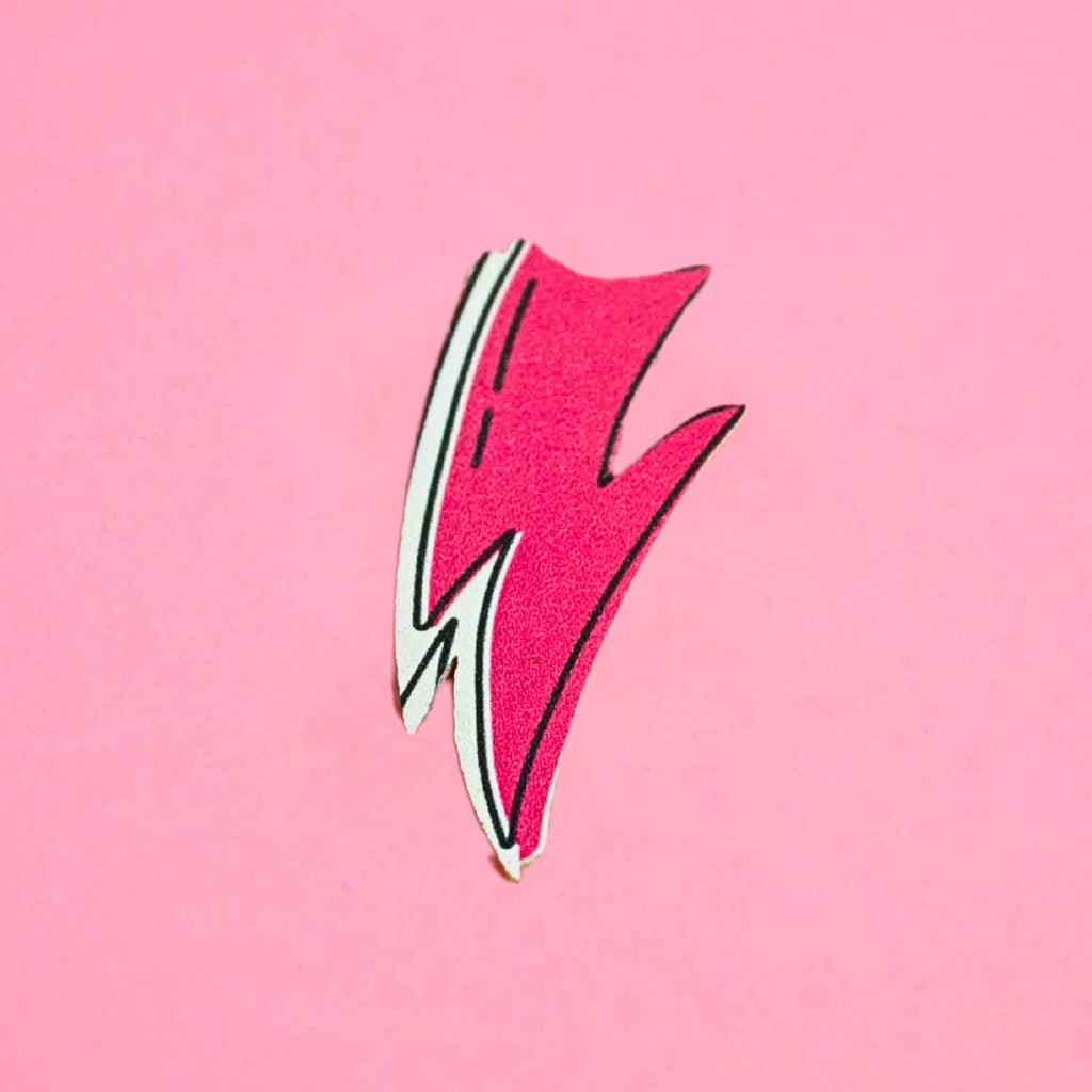 Pink Lightening Bolt